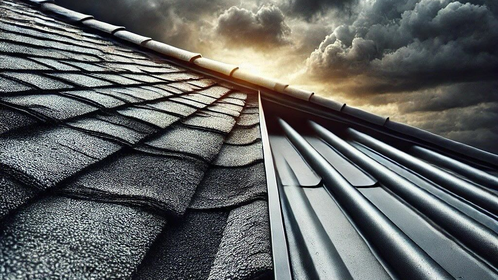 Energy-efficient roofing with reflective shingles for better insulation and energy savings.